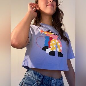 T-shirt mauve simons